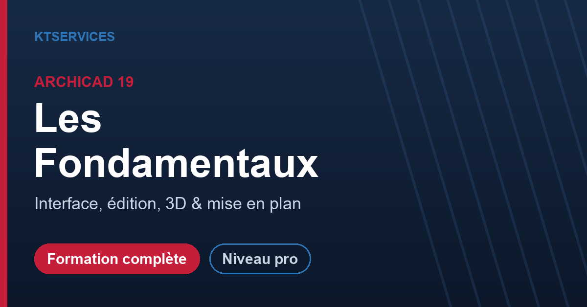 ArchiCAD 19 – Acquérir les Fondamentaux : démarrez le BIM architectural – Image 2
