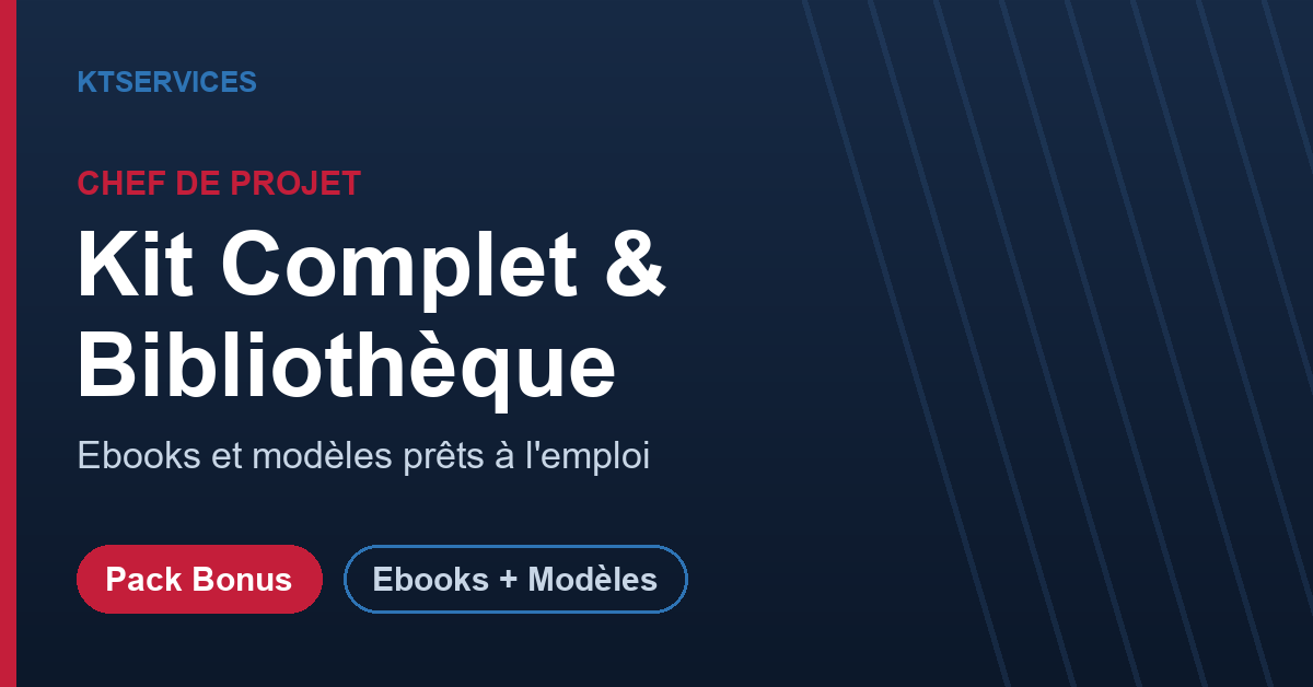 Le Kit Complet du Chef de Projet – Bibliothèque d'Ebooks & Modèles – Image 2