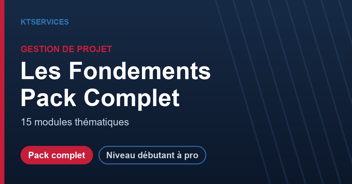 Les Fondements de la Gestion de Projet – Pack Complet (15 modules) – Image 2
