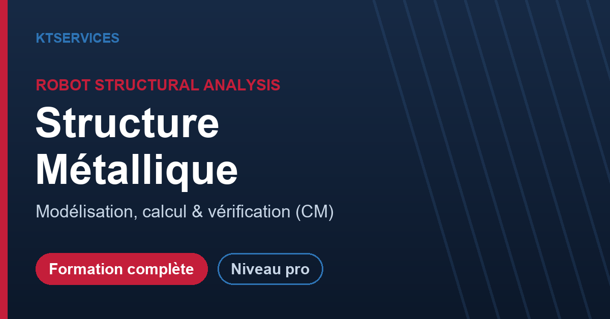 Robot Structural Analysis – Maîtrisez le calcul des structures métalliques – Image 2