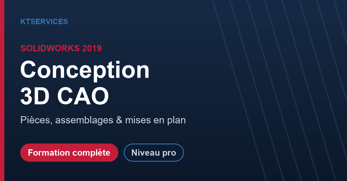 SOLIDWORKS 2019 – Formation complète : de l'esquisse aux mises en plan – Image 2