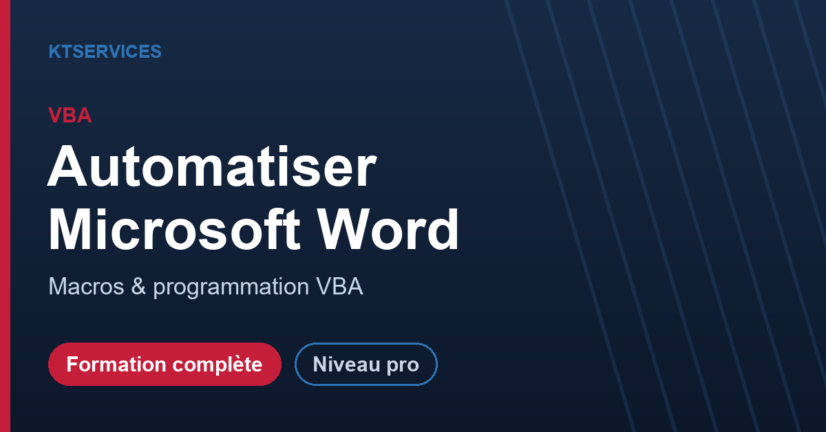 VBA Word – Automatisez Microsoft Word avec les macros – Image 2
