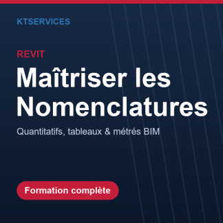 Revit – Maîtrisez les Nomenclatures : quantitatifs et métrés BIM