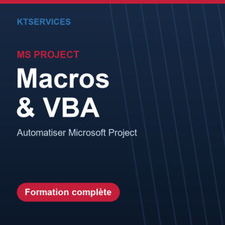 Microsoft Project 2016 – Macros et VBA : automatisez votre gestion de projet