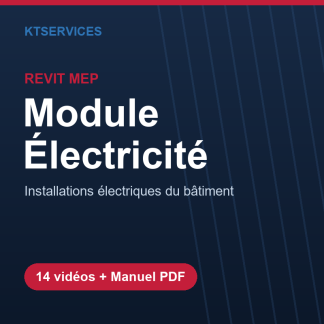 Revit MEP – Maîtrisez l'Électricité : concevez vos installations électriques du bâtiment
