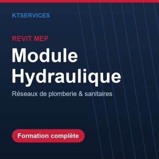 Revit MEP – Maîtrisez l'Hydraulique : réseaux de plomberie et sanitaires