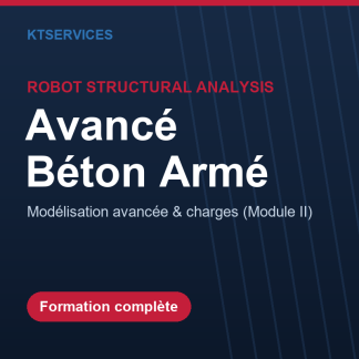 Robot Structural Analysis Avancé – Modélisation béton armé (Module II)